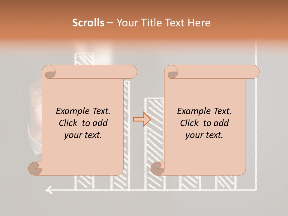 Finance Teacher Target PowerPoint Template