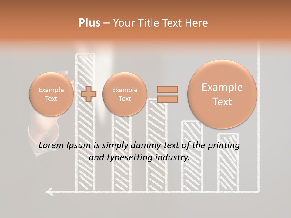 Finance Teacher Target PowerPoint Template