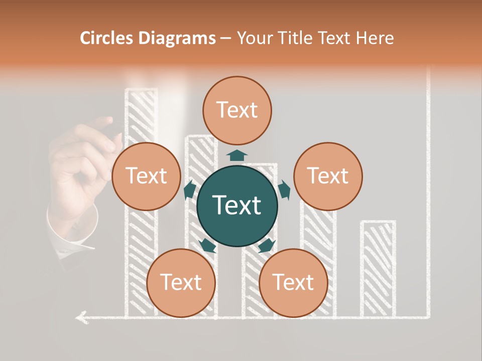 Finance Teacher Target PowerPoint Template
