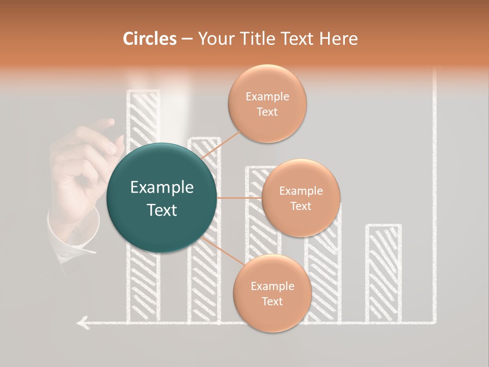 Finance Teacher Target PowerPoint Template