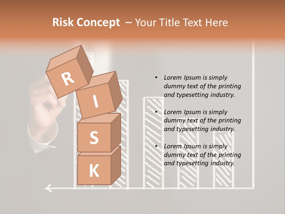 Finance Teacher Target PowerPoint Template