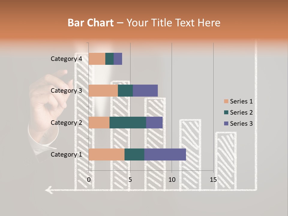 Finance Teacher Target PowerPoint Template