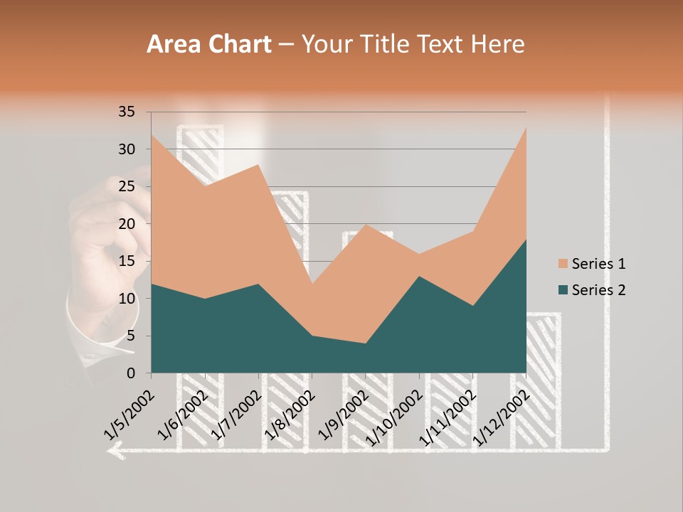 Finance Teacher Target PowerPoint Template