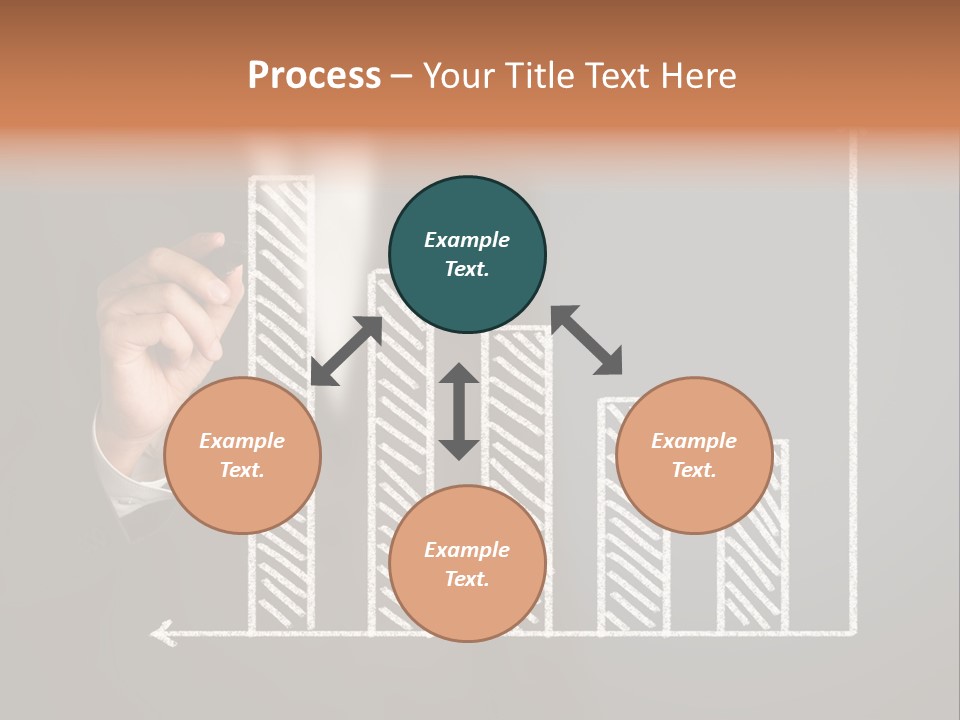Finance Teacher Target PowerPoint Template