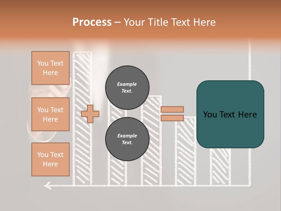 Finance Teacher Target PowerPoint Template
