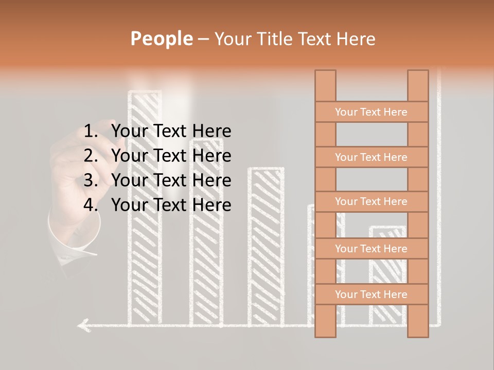 Finance Teacher Target PowerPoint Template