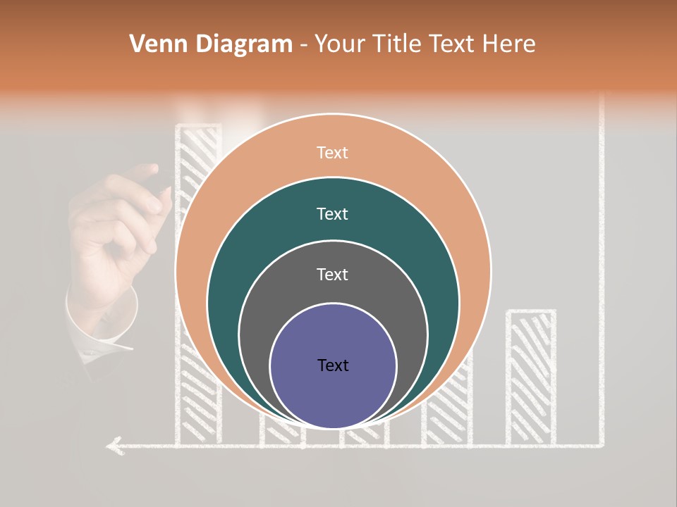 Finance Teacher Target PowerPoint Template