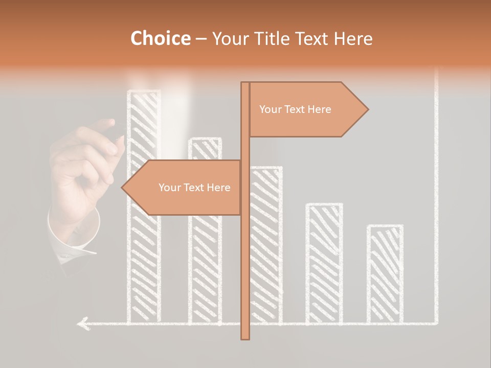 Finance Teacher Target PowerPoint Template