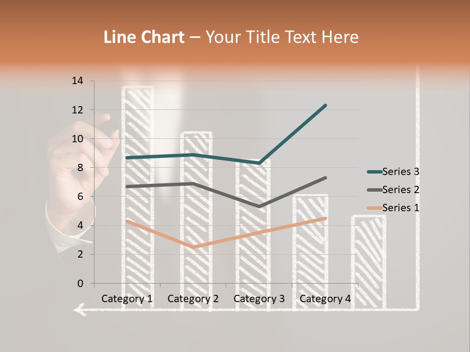 Finance Teacher Target PowerPoint Template