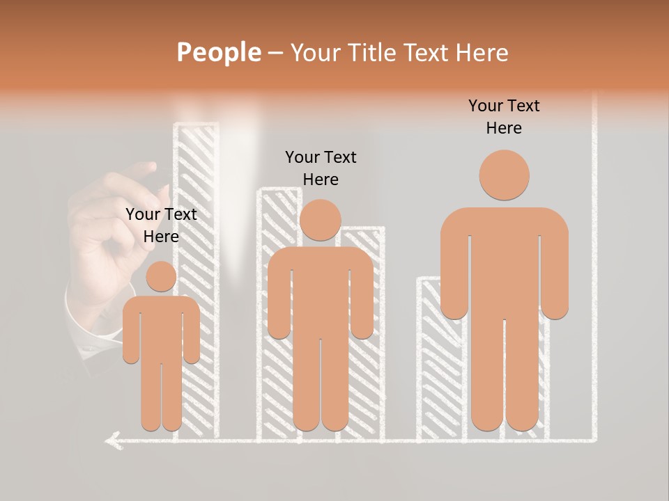 Finance Teacher Target PowerPoint Template