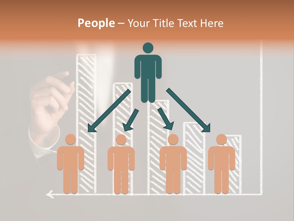 Finance Teacher Target PowerPoint Template