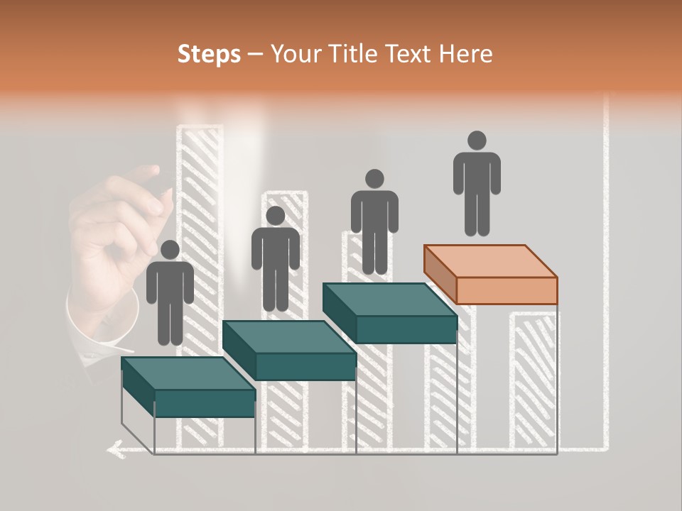 Finance Teacher Target PowerPoint Template