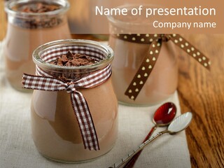 Sweet Homemade Snack PowerPoint Template