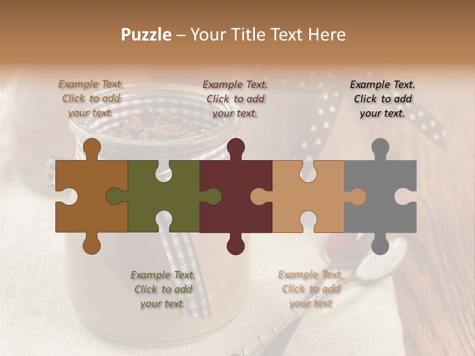 Sweet Homemade Snack PowerPoint Template