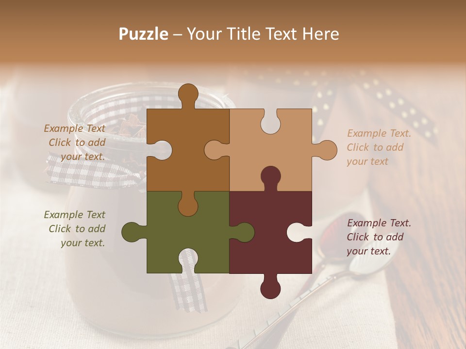 Sweet Homemade Snack PowerPoint Template