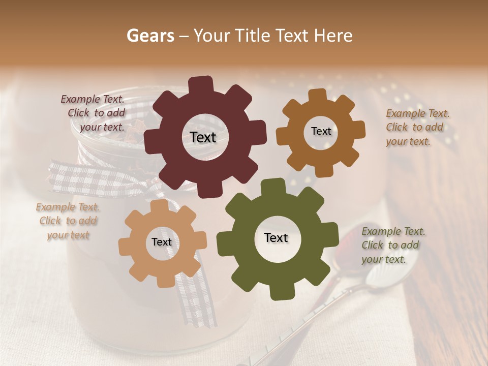 Sweet Homemade Snack PowerPoint Template