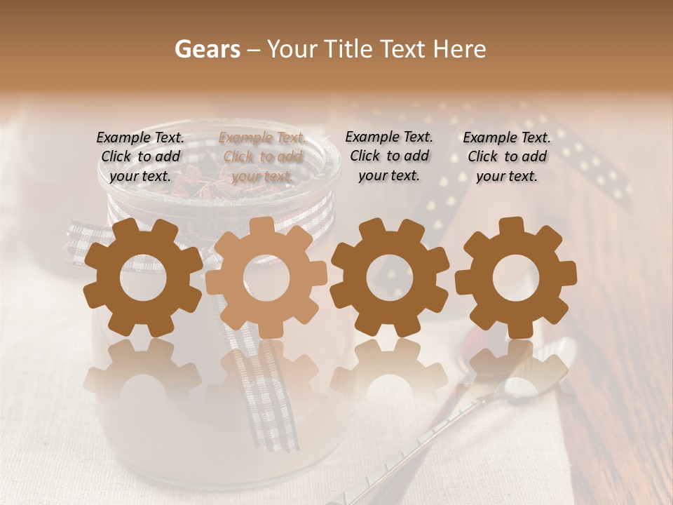 Sweet Homemade Snack PowerPoint Template