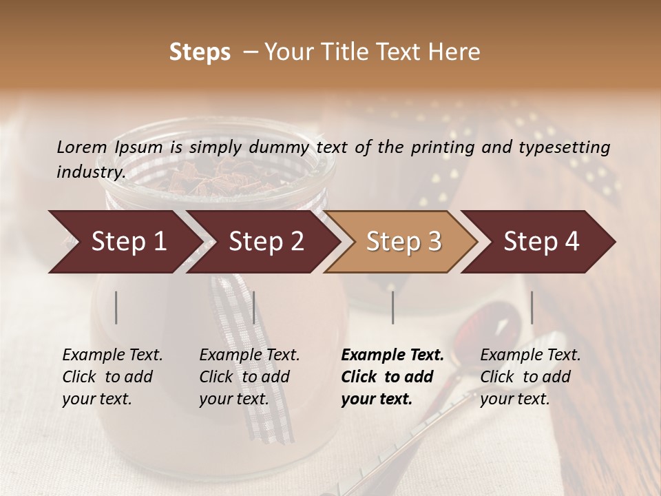 Sweet Homemade Snack PowerPoint Template