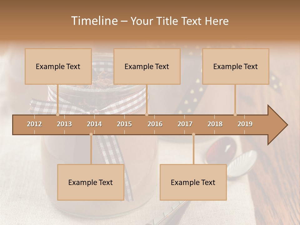 Sweet Homemade Snack PowerPoint Template