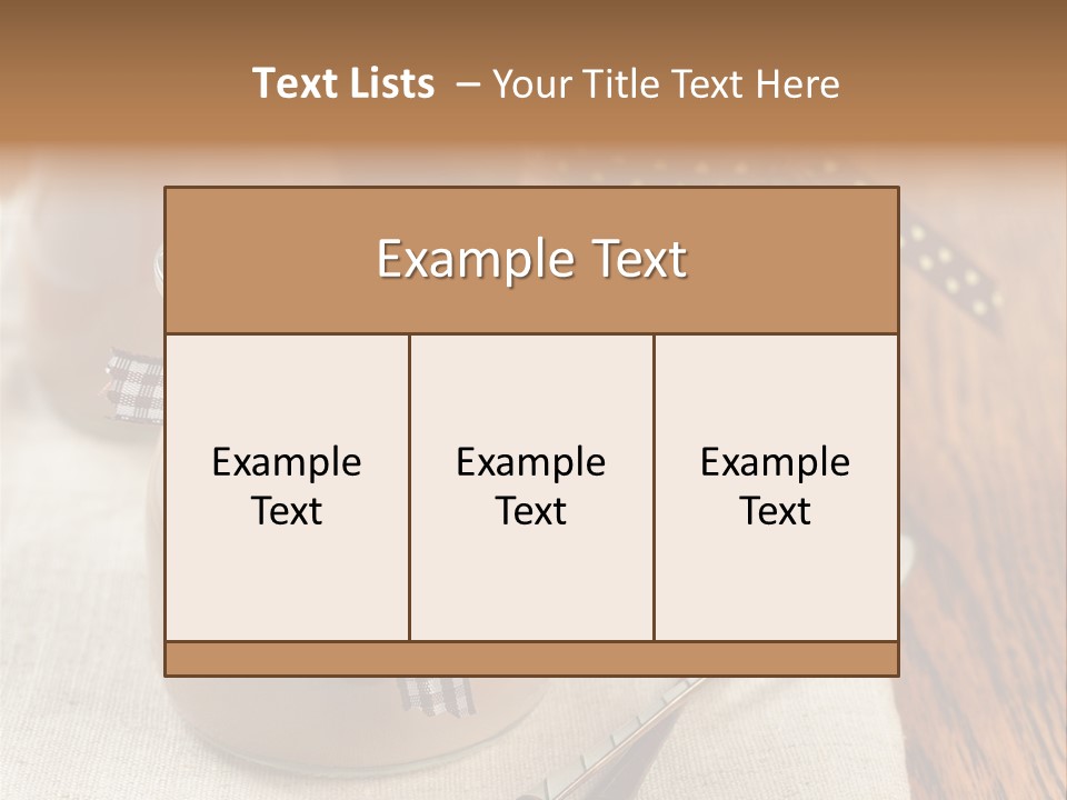 Sweet Homemade Snack PowerPoint Template