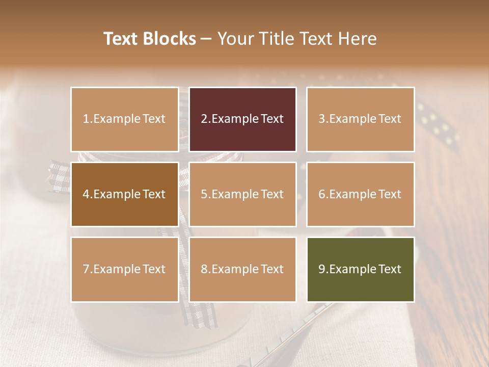 Sweet Homemade Snack PowerPoint Template