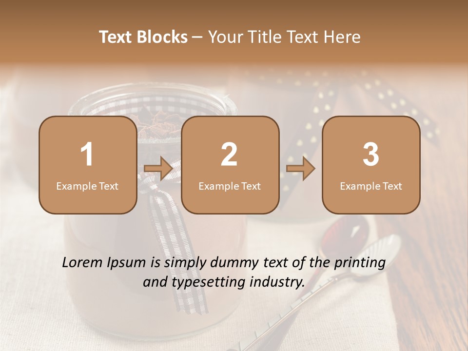 Sweet Homemade Snack PowerPoint Template