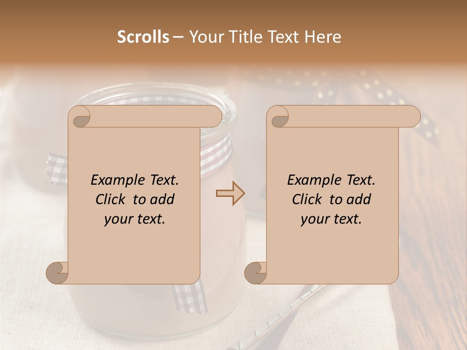 Sweet Homemade Snack PowerPoint Template