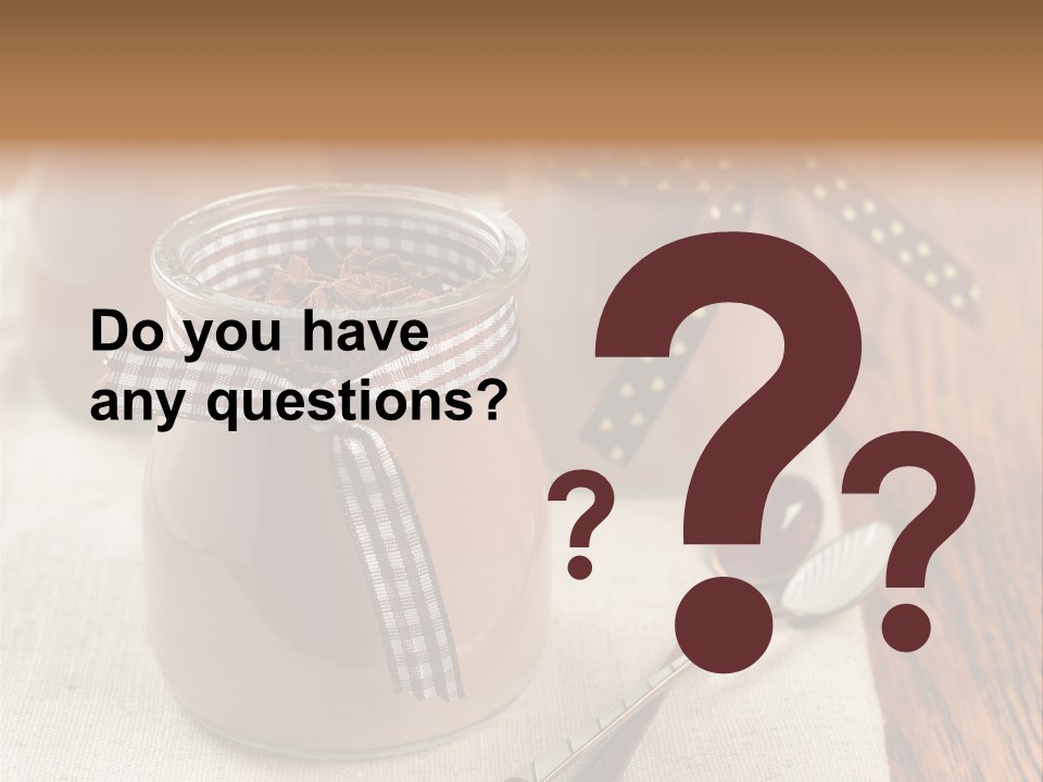 Sweet Homemade Snack PowerPoint Template