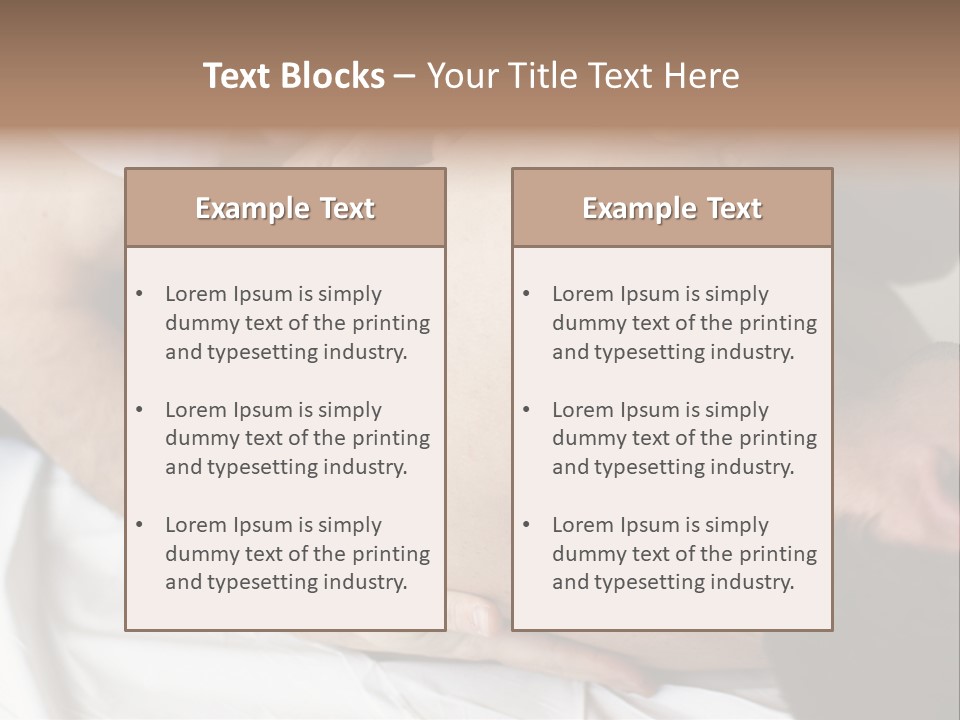 Training Person Physical Therapy PowerPoint Template