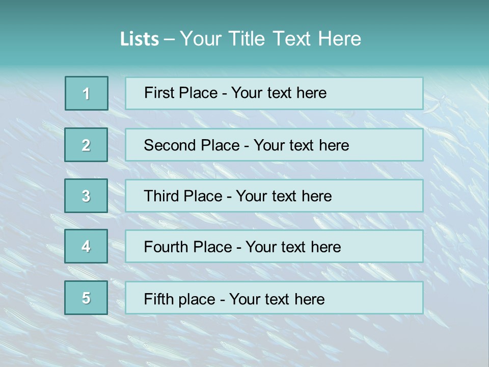 Reef Red Sea Scuba PowerPoint Template