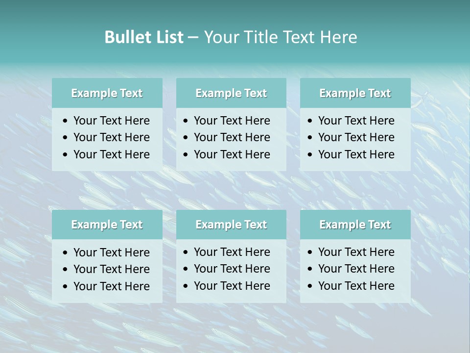 Reef Red Sea Scuba PowerPoint Template