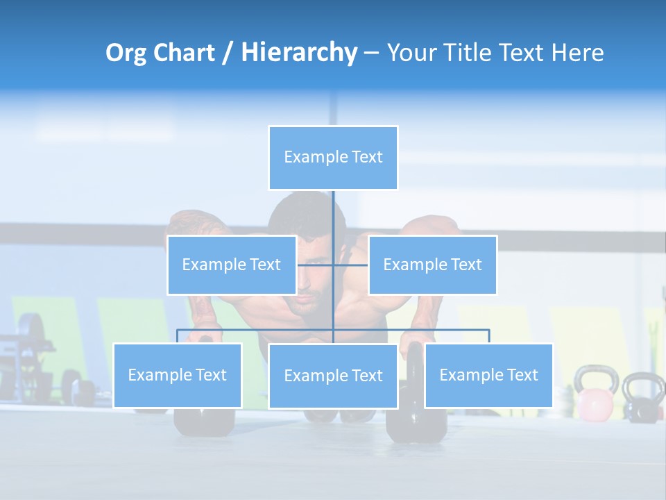 Indoor Kettlebell Barbell PowerPoint Template
