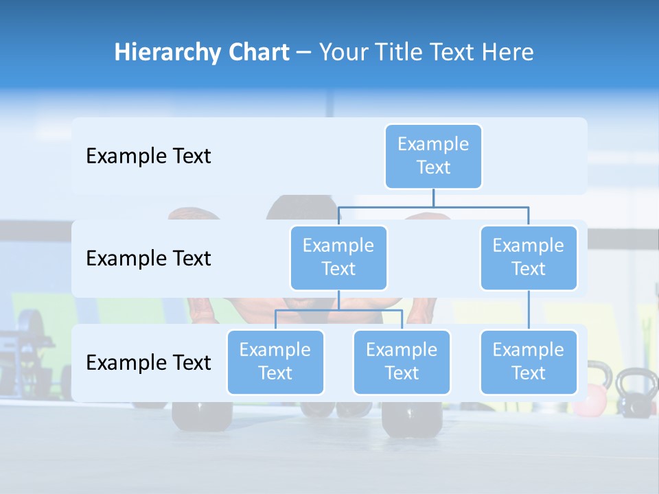 Indoor Kettlebell Barbell PowerPoint Template