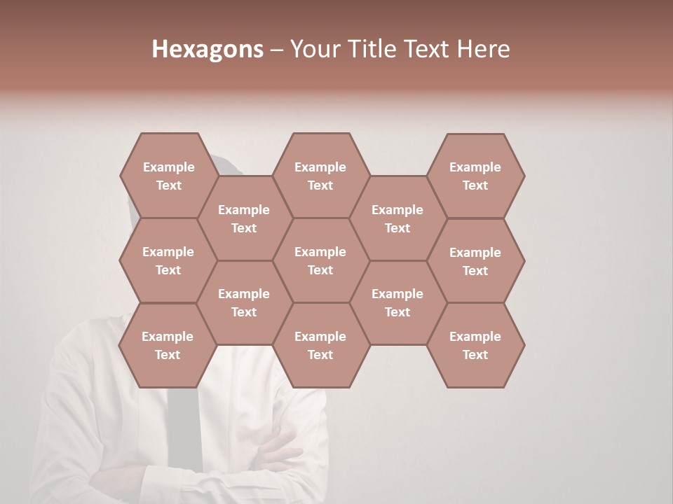 Nerd Texture Caucasian PowerPoint Template