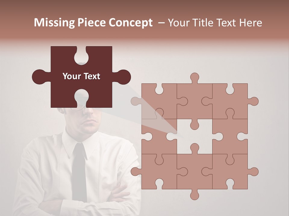 Nerd Texture Caucasian PowerPoint Template