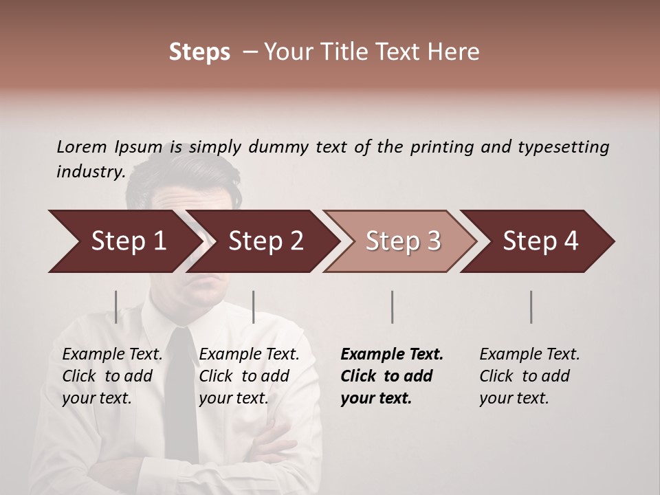 Nerd Texture Caucasian PowerPoint Template