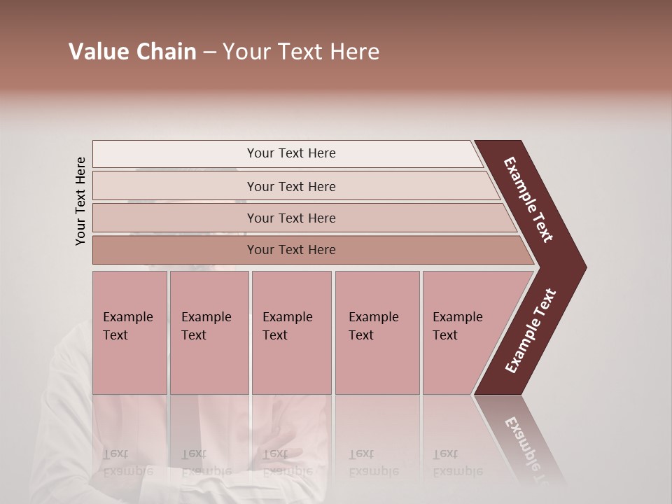 Nerd Texture Caucasian PowerPoint Template