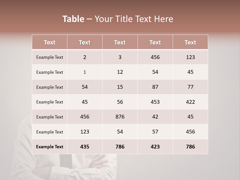 Nerd Texture Caucasian PowerPoint Template