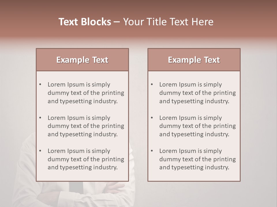 Nerd Texture Caucasian PowerPoint Template