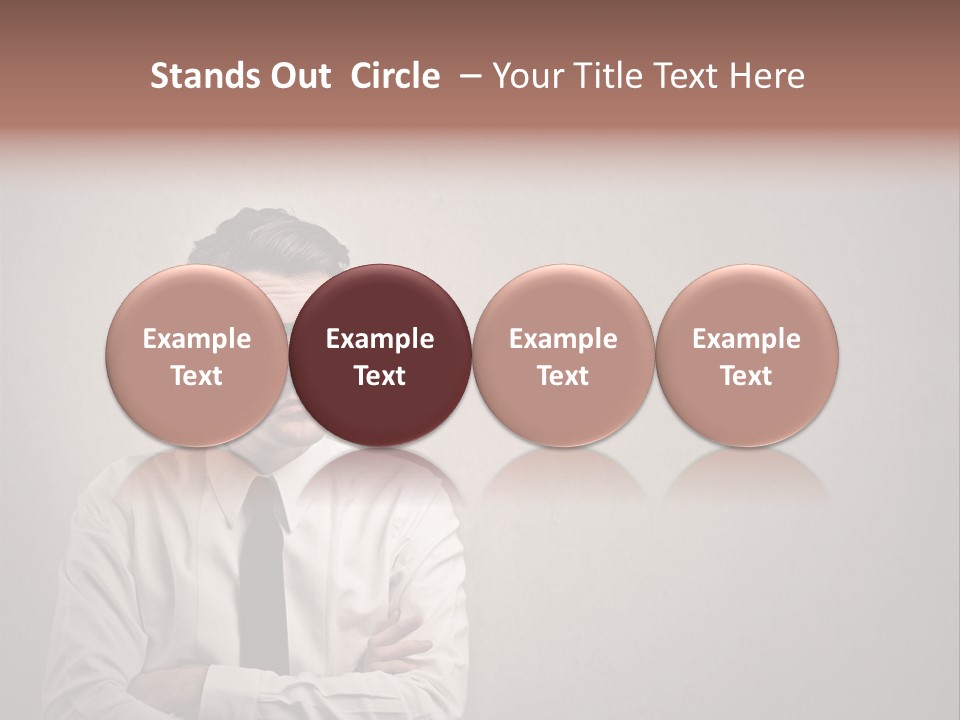 Nerd Texture Caucasian PowerPoint Template
