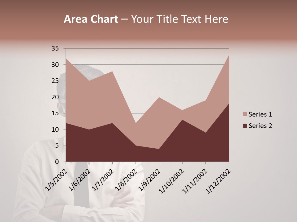 Nerd Texture Caucasian PowerPoint Template