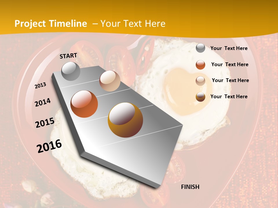 Protein Tomato Meal PowerPoint Template