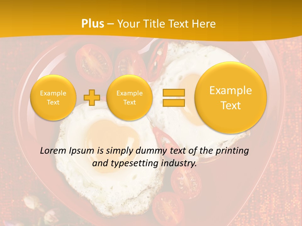 Protein Tomato Meal PowerPoint Template