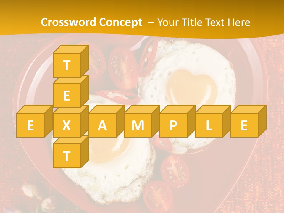 Protein Tomato Meal PowerPoint Template