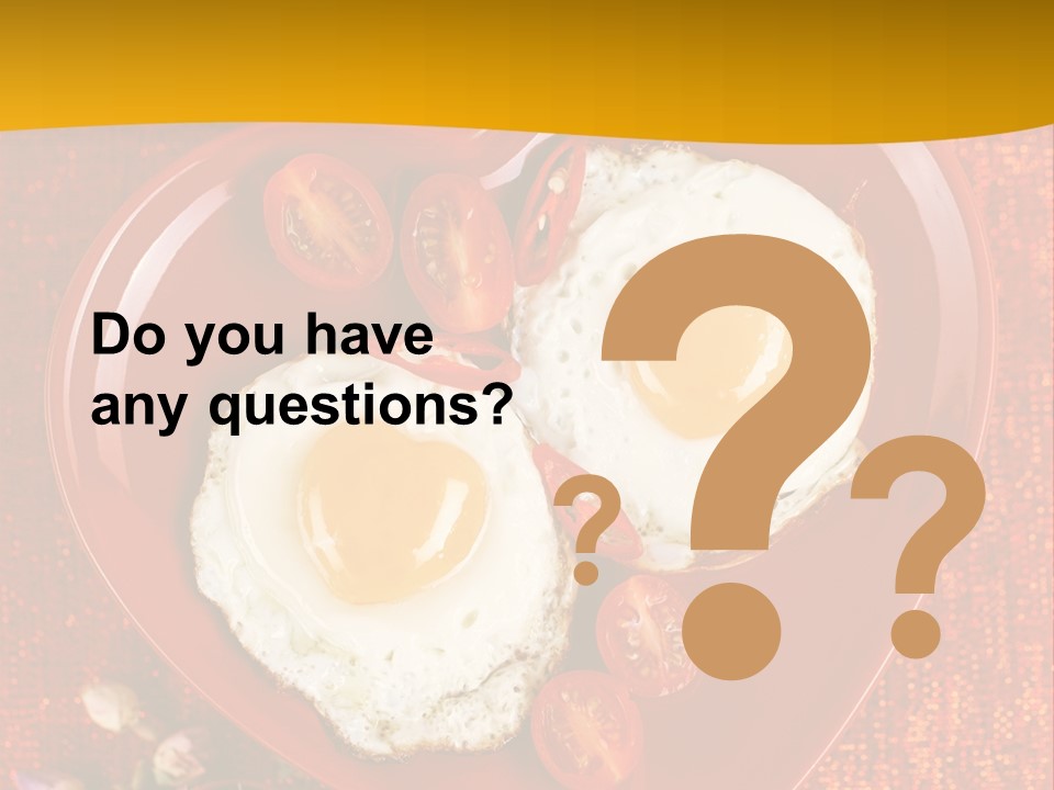 Protein Tomato Meal PowerPoint Template