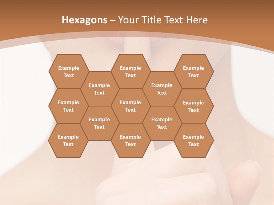 Secret Woman Living PowerPoint Template