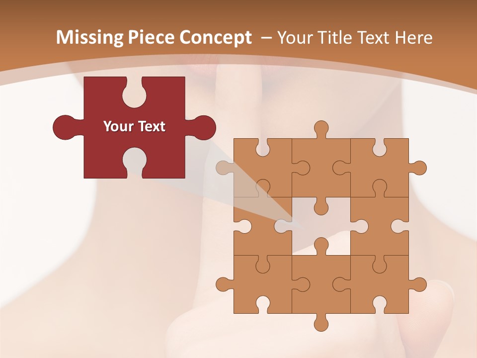 Secret Woman Living PowerPoint Template