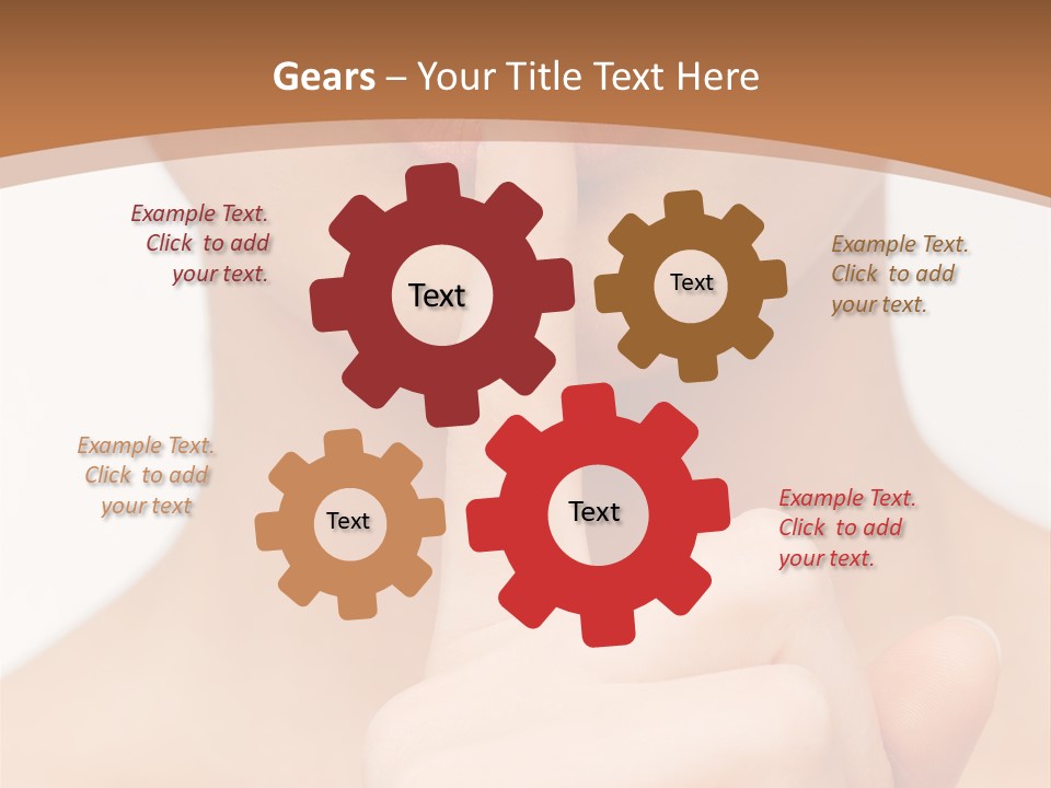 Secret Woman Living PowerPoint Template