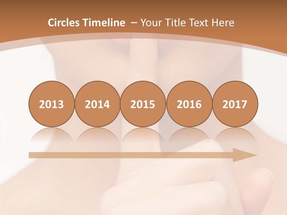 Secret Woman Living PowerPoint Template