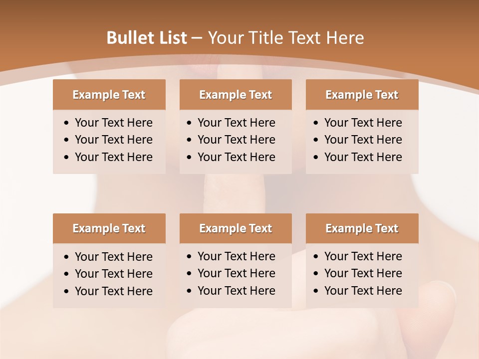 Secret Woman Living PowerPoint Template